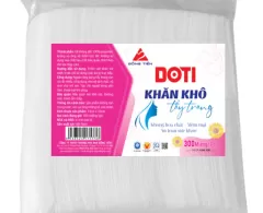 Khăn khô tẩy trang Doti gói 300 miếng